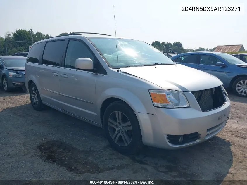 2D4RN5DX9AR123271 2010 Dodge Grand Caravan Sxt