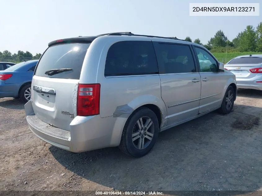 2D4RN5DX9AR123271 2010 Dodge Grand Caravan Sxt