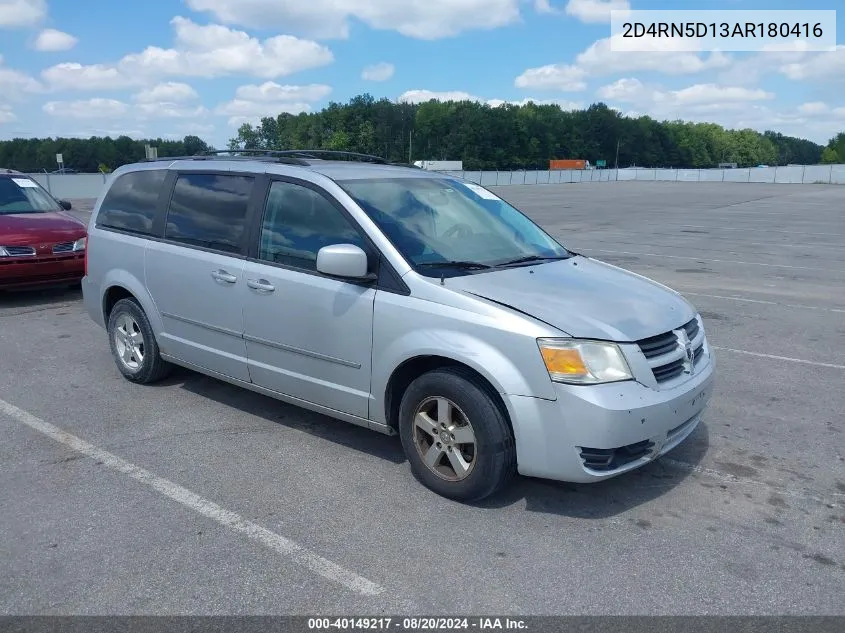 2010 Dodge Grand Caravan Sxt VIN: 2D4RN5D13AR180416 Lot: 40149217