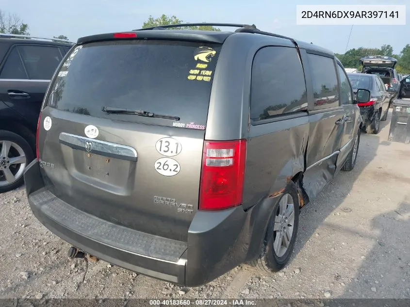 2010 Dodge Grand Caravan Crew VIN: 2D4RN6DX9AR397141 Lot: 40183660