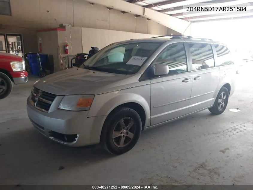 2010 Dodge Grand Caravan Sxt VIN: 2D4RN5D17AR251584 Lot: 40271252