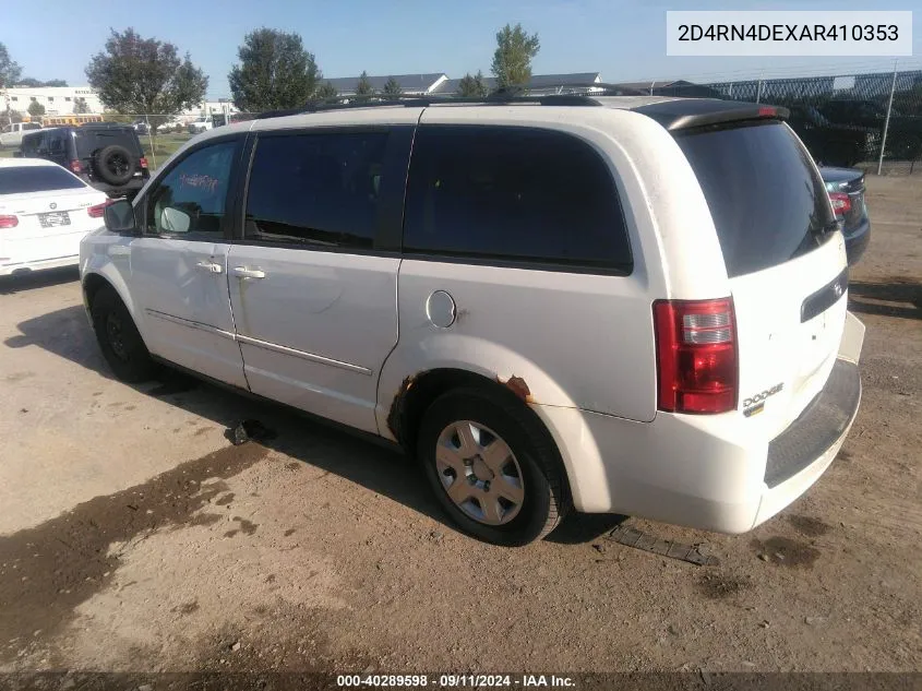 2D4RN4DEXAR410353 2010 Dodge Grand Caravan Se