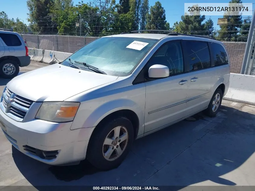 2010 Dodge Grand Caravan Sxt VIN: 2D4RN5D12AR131174 Lot: 40292334