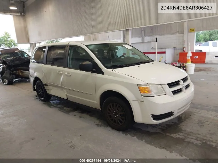 2010 Dodge Grand Caravan Se VIN: 2D4RN4DE8AR306427 Lot: 40297454