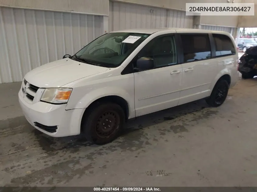 2010 Dodge Grand Caravan Se VIN: 2D4RN4DE8AR306427 Lot: 40297454