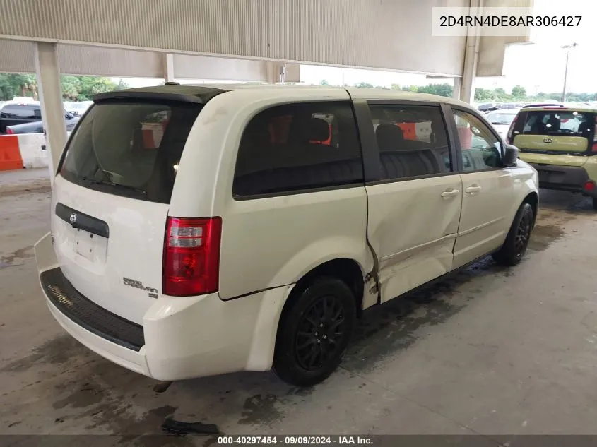 2010 Dodge Grand Caravan Se VIN: 2D4RN4DE8AR306427 Lot: 40297454