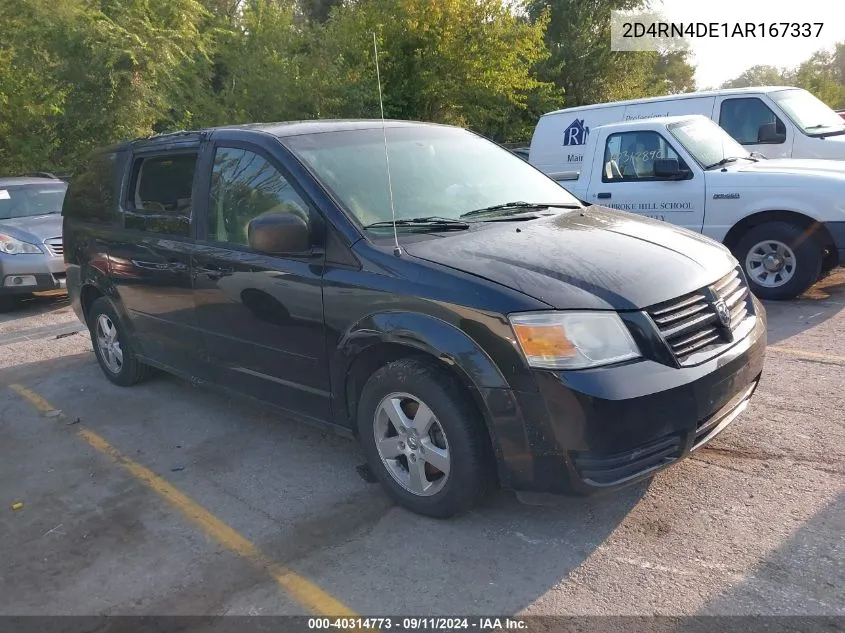 2010 Dodge Grand Caravan Se VIN: 2D4RN4DE1AR167337 Lot: 40314773