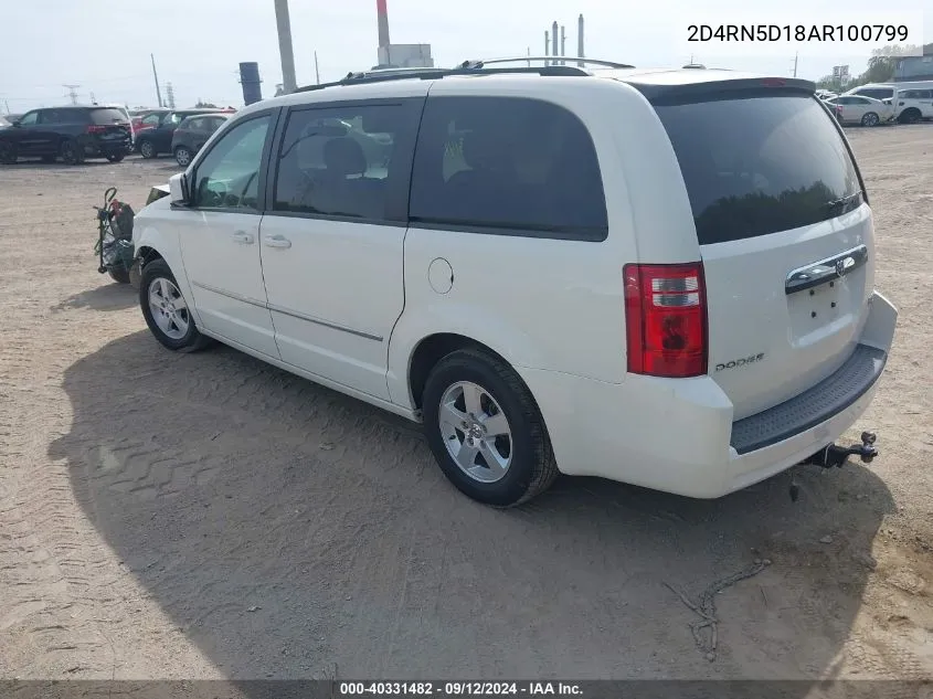 2D4RN5D18AR100799 2010 Dodge Grand Caravan Sxt