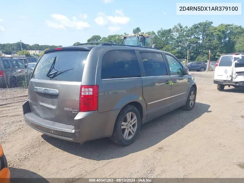 2D4RN5DX1AR379100 2010 Dodge Grand Caravan Sxt