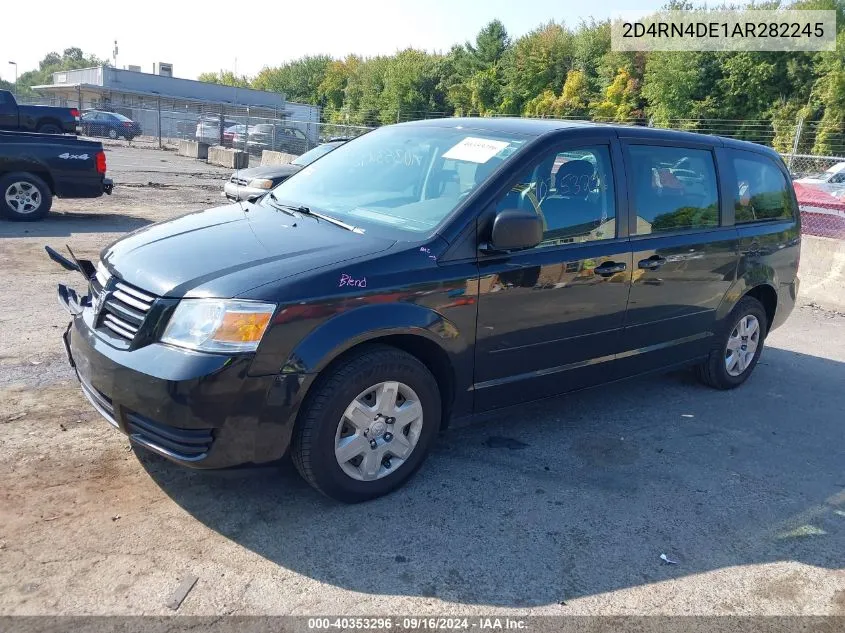 2D4RN4DE1AR282245 2010 Dodge Grand Caravan Se