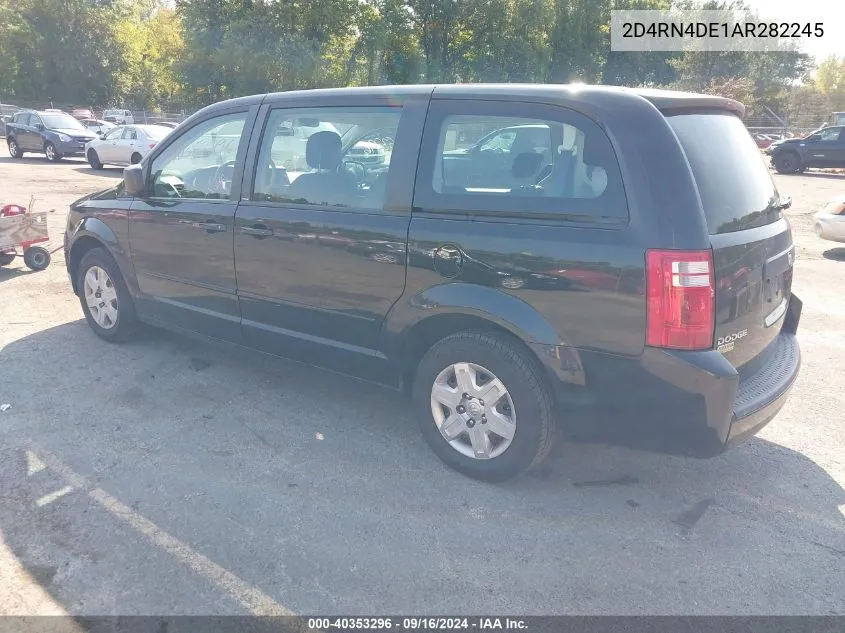 2010 Dodge Grand Caravan Se VIN: 2D4RN4DE1AR282245 Lot: 40353296