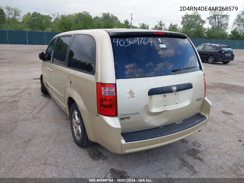 2D4RN4DE4AR268579 2010 Dodge Grand Caravan Se