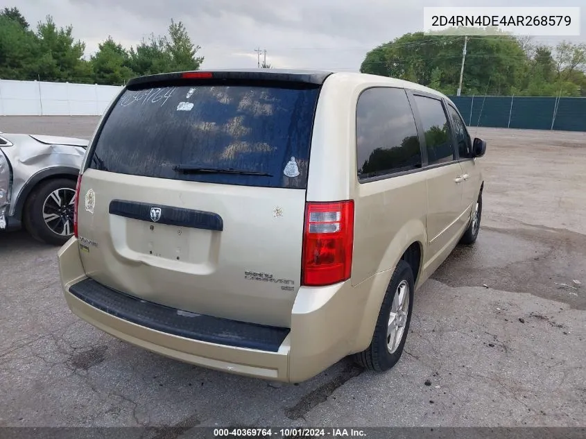 2D4RN4DE4AR268579 2010 Dodge Grand Caravan Se