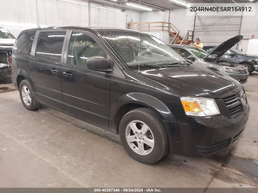 2D4RN4DE5AR164912 2010 Dodge Grand Caravan Se