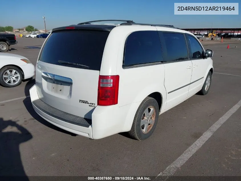 2D4RN5D12AR219464 2010 Dodge Grand Caravan Sxt