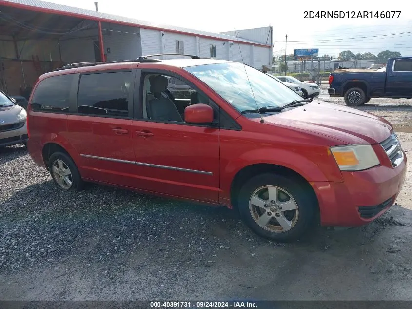 2010 Dodge Grand Caravan Sxt VIN: 2D4RN5D12AR146077 Lot: 40391731