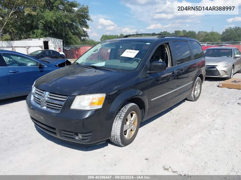 2010 Dodge Grand Caravan Sxt VIN: 2D4RN5D14AR388997 Lot: 40396447