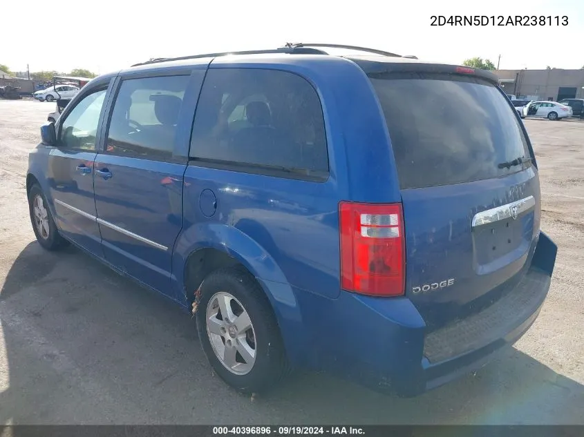 2D4RN5D12AR238113 2010 Dodge Grand Caravan Sxt