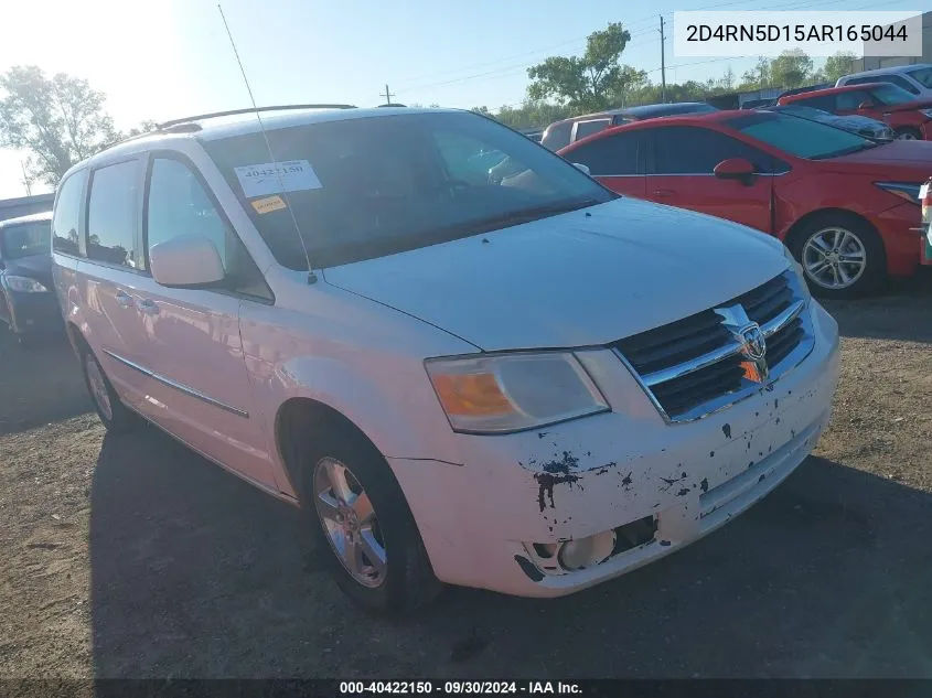 2010 Dodge Grand Caravan Sxt VIN: 2D4RN5D15AR165044 Lot: 40422150