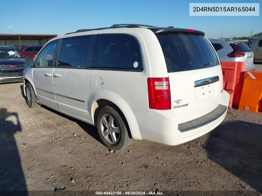 2010 Dodge Grand Caravan Sxt VIN: 2D4RN5D15AR165044 Lot: 40422150