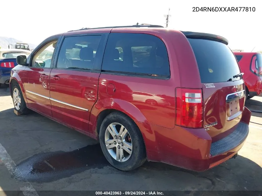 2D4RN6DXXAR477810 2010 Dodge Grand Caravan Crew