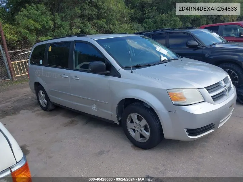 2010 Dodge Grand Caravan Se VIN: 2D4RN4DEXAR254833 Lot: 40426060