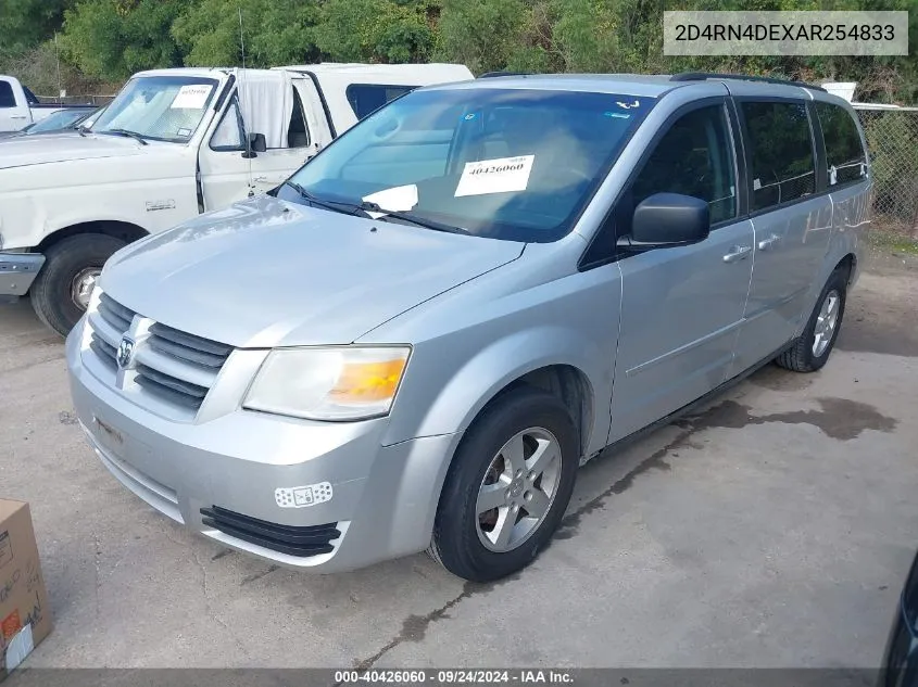 2010 Dodge Grand Caravan Se VIN: 2D4RN4DEXAR254833 Lot: 40426060