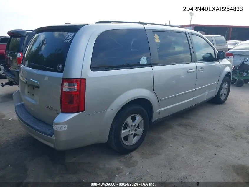 2010 Dodge Grand Caravan Se VIN: 2D4RN4DEXAR254833 Lot: 40426060