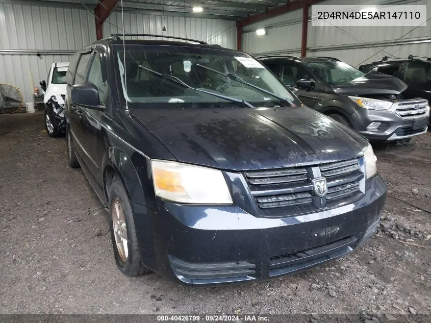 2010 Dodge Grand Caravan Se VIN: 2D4RN4DE5AR147110 Lot: 40426799