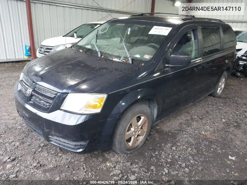 2010 Dodge Grand Caravan Se VIN: 2D4RN4DE5AR147110 Lot: 40426799