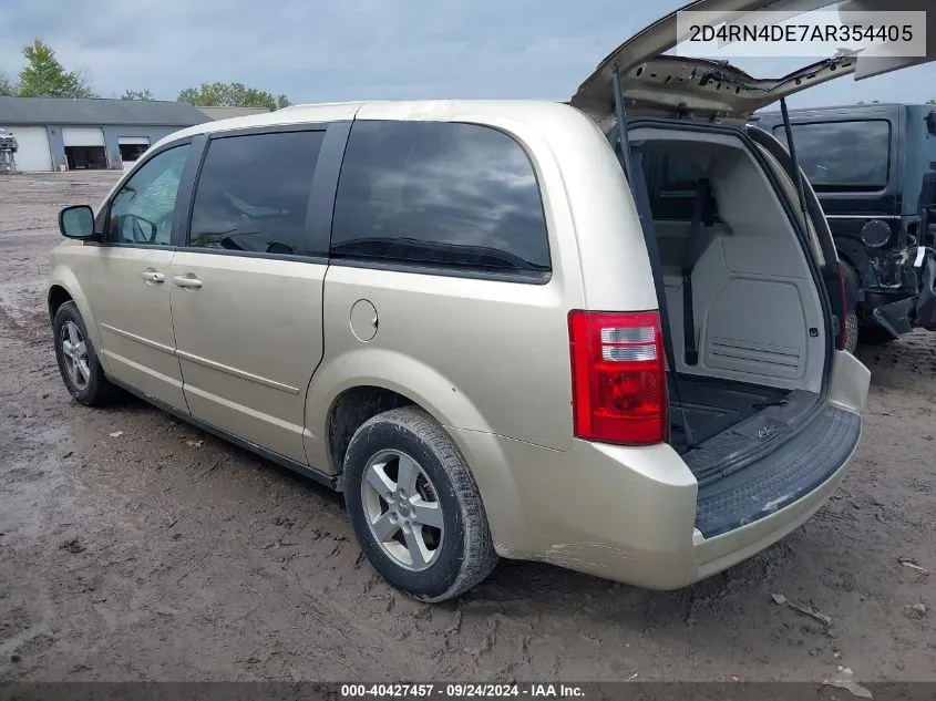 2010 Dodge Grand Caravan Se VIN: 2D4RN4DE7AR354405 Lot: 40427457