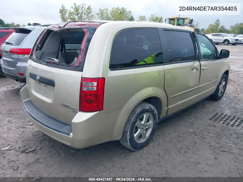 2010 Dodge Grand Caravan Se VIN: 2D4RN4DE7AR354405 Lot: 40427457