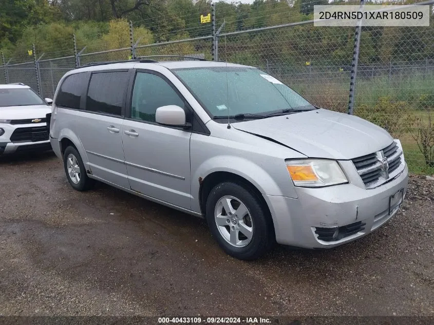 2010 Dodge Grand Caravan Sxt VIN: 2D4RN5D1XAR180509 Lot: 40433109