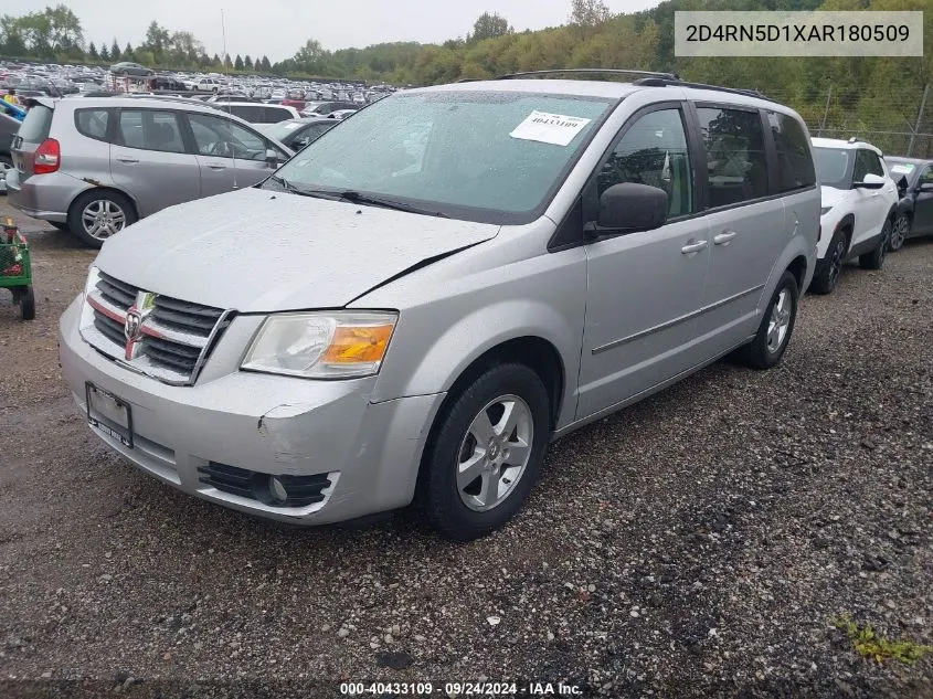 2010 Dodge Grand Caravan Sxt VIN: 2D4RN5D1XAR180509 Lot: 40433109