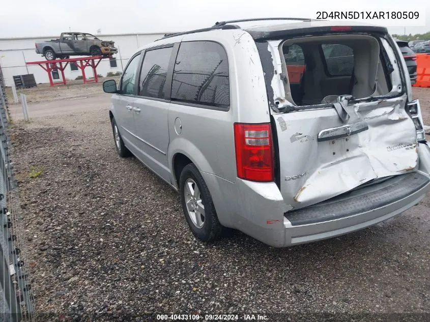 2D4RN5D1XAR180509 2010 Dodge Grand Caravan Sxt