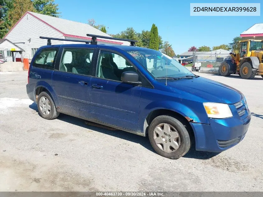 2010 Dodge Grand Caravan Se VIN: 2D4RN4DEXAR399628 Lot: 40463739