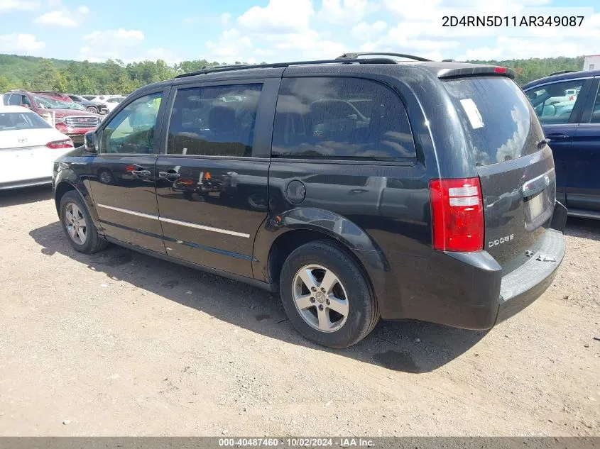 2010 Dodge Grand Caravan Sxt VIN: 2D4RN5D11AR349087 Lot: 40487460