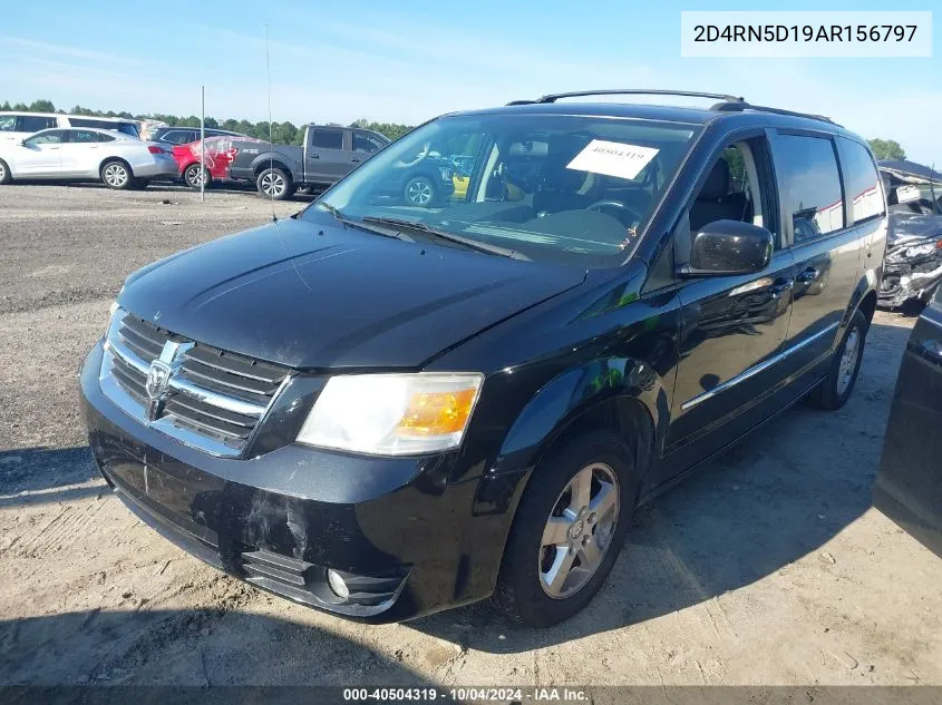 2010 Dodge Grand Caravan Sxt VIN: 2D4RN5D19AR156797 Lot: 40504319