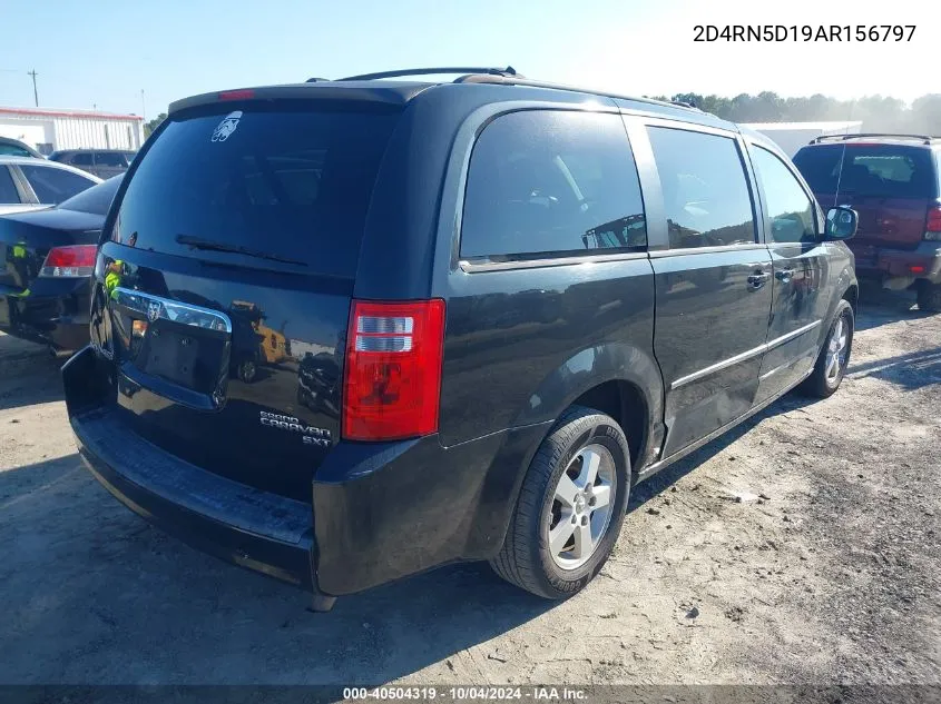 2010 Dodge Grand Caravan Sxt VIN: 2D4RN5D19AR156797 Lot: 40504319