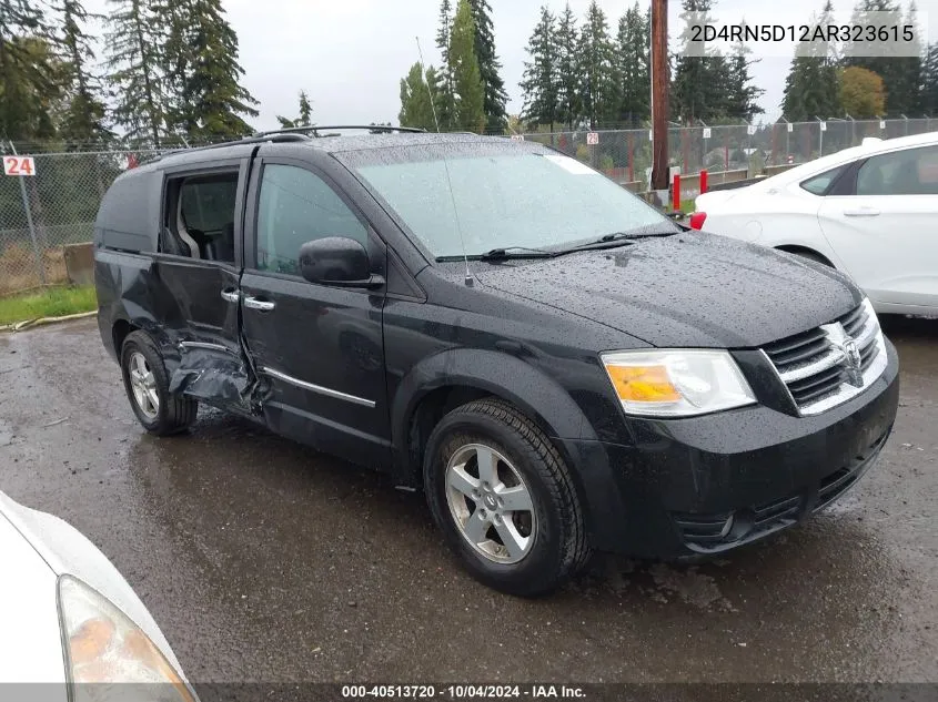 2D4RN5D12AR323615 2010 Dodge Grand Caravan Sxt