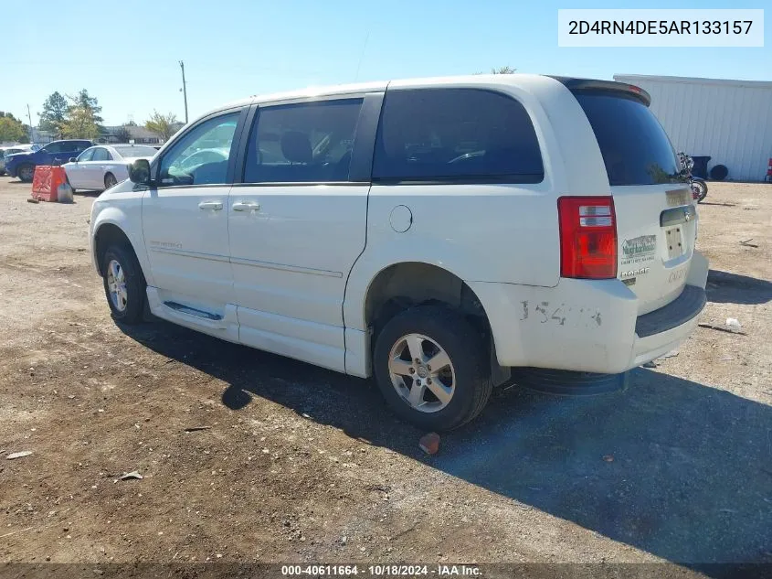 2010 Dodge Grand Caravan Se VIN: 2D4RN4DE5AR133157 Lot: 40611664