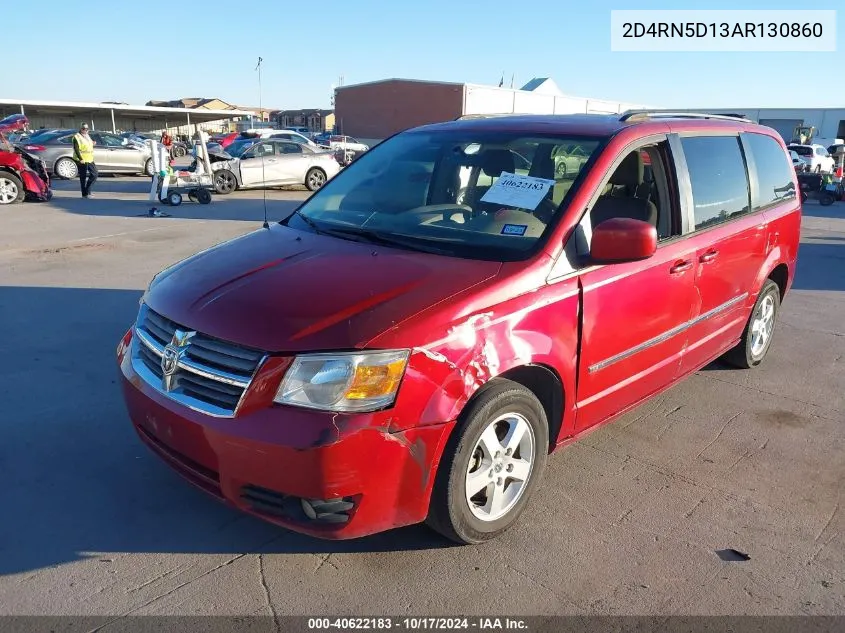 2010 Dodge Grand Caravan Sxt VIN: 2D4RN5D13AR130860 Lot: 40622183