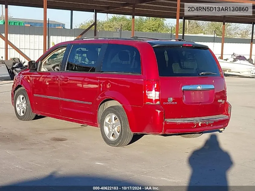 2010 Dodge Grand Caravan Sxt VIN: 2D4RN5D13AR130860 Lot: 40622183