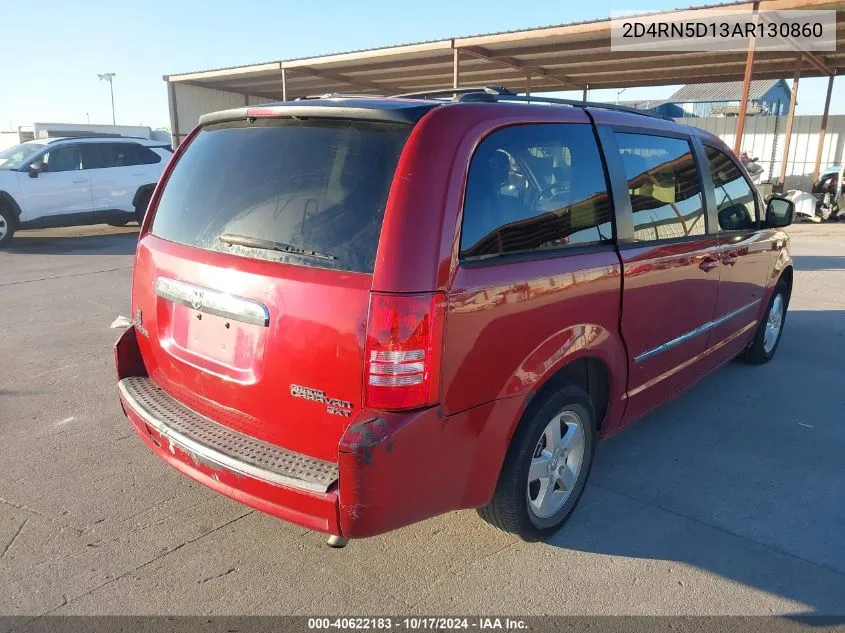 2010 Dodge Grand Caravan Sxt VIN: 2D4RN5D13AR130860 Lot: 40622183