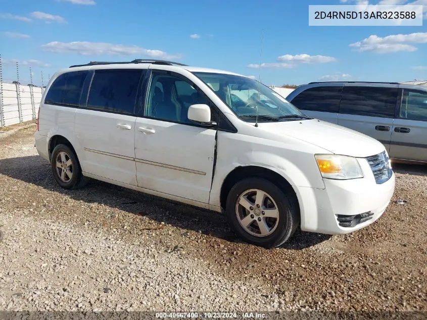 2010 Dodge Grand Caravan Sxt VIN: 2D4RN5D13AR323588 Lot: 40667400