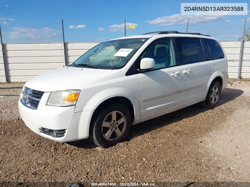 2010 Dodge Grand Caravan Sxt VIN: 2D4RN5D13AR323588 Lot: 40667400