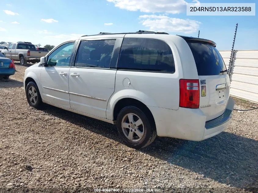 2010 Dodge Grand Caravan Sxt VIN: 2D4RN5D13AR323588 Lot: 40667400