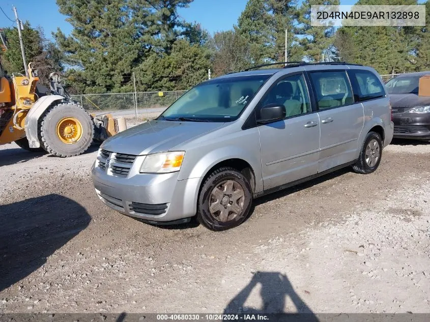 2010 Dodge Grand Caravan Se VIN: 2D4RN4DE9AR132898 Lot: 40680330