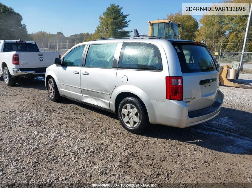 2010 Dodge Grand Caravan Se VIN: 2D4RN4DE9AR132898 Lot: 40680330