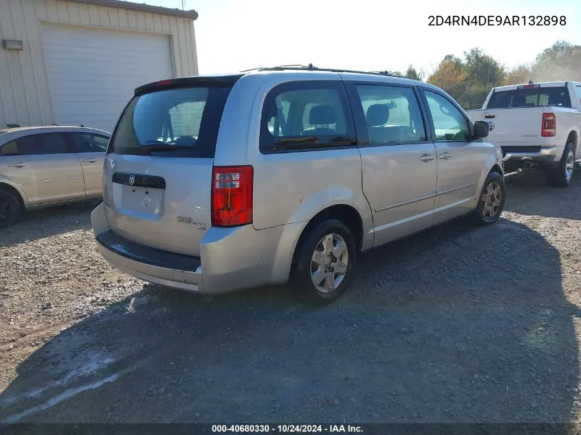 2010 Dodge Grand Caravan Se VIN: 2D4RN4DE9AR132898 Lot: 40680330